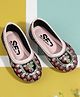 SHOES FOR JUNIORS Sequins Embellished Threadwork Detailed Ballerinas - Pink
