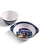 Servewell  Transformers Theme  Bowl with Handle & Cone Bowl Pack of 2  - Blue