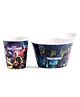 Servewell Transformers Theme Fries Dip Bowl & Glass Set 2 - Blue