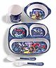 Servewell Transformers Theme Kids Dish Pack of 1 - Blue