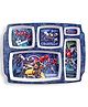 Servewell Transformers Theme Kids 5 Partition Plate  Pack of  1 - Blue