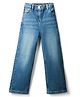 Kookie Kids Full Length Comfort Fit Washed Denim Jeans - Blue