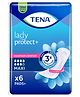 TENA Lady Protect+ Maxi Incontinence Pads | 12H Dryness | Adult Diapers - L (6 Pieces)