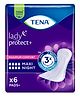 TENA Lady Protect+ Maxi Night Incontinence Pads | 12H Dryness | Adult Diapers - XL (6 Pieces)