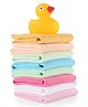 Ben Benny Interlock Knit Hand & Face Towel Pack Of 8 L 24 x B 24 cm - Multicolour