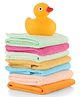 Ben Benny Interlock Knit Hand & Face Towel Pack Of 8 L 24 x B 24 cm - Multicolour