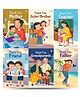 Story Books for Kids Thank You Mother, Father, Grandparents, Sister/Brother, Teacher, Friend - Read Aloud to Infants, Toddlers By In House Set Of 6 - English