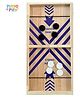 Pingo Play Premium Wooden String Hockey Game | Fast Sling Puck Board Game for Kids & Family (3 years+)