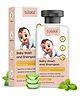Tutots Baby Care Baby Body Wash and Shampoo - Head to Toe Baby Wash for Bath with Aloe Vera, Vitamin E, Basil Oil - Mildly Scented - 200 ml