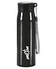 Milton Shine 650 Stainless Steel Water Bottle with Single Walled Leak Proof  Rust Free & Easy to Carry Black - 690 ml