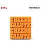 Zoku Cheers Premium Designer Ice Mold, Large Silicone Ice Cube Molds for Whiskey, Cocktails & Party Drinks, Easy-release Ice Maker, Ice Popsicile, Freezer Mould, BPA - free