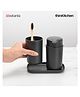 Brabantia ReNew Bathroom Accessory, Set of  3, Dark Grey