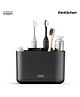 Joseph Joseph EasyStore Large Toothbrush Caddy with Matt Black Finish