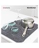 Brabantia Microfibre Dish Drying Mat, Dark Grey