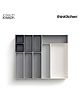 Joseph Joseph Blox 10-piece Drawer Organiser Set, Grey