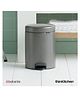 Brabantia NewIcon Pedal Bin, 5 litre