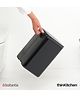 Brabantia BO Waste Bin, 7 litre, Matt Black