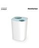 Joseph Joseph Split Waste & Recycling Bin, 8L, Light Blue