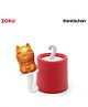 Zoku Premium Silicone Kitty Pop Mold 45ml with Stick & Drip Guard | BPA Free Reusable Ice Pop & Kulfi Maker | For thinKitchen