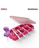 Zoku Premium Silicone Pop Molds - 4 Flamingo Popsicle Moulds With Sticks - 45ml Each, Pink|BPA-Free, Reusable| Homemade Kulfi, Lolly, Juice, Ice Cream Cakesicles Pop Maker | For thinKitchen