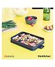 Brabantia Make & Take Flat Lunch Box, Dark Grey