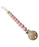 FunBlast Baby Pacifier Clips for Newborns - Pack of 1 Light Pink