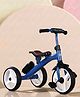 Plug & Play Kids Tricycle with Bottle Holder & Bottle - Blue| Ergonomic Seat & Sturdy Frame| for Indoor & Outdoor Play| Toy for 2+ yrs Boys & Girls| Smooth Wheels| Non-slip Pedals