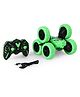 Babyhug Double Flip Sixer Stunt Car with Lights - Green| 360° Rotating Flip Action|6-Wheel High-Speed Off-Road Drift Car| 2.4 GHz Long Range Remote Control| Type-C Charging| Best Gift for 4+ Year Kids