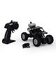 Babyhug Rock Crawler and Rechargeable RC Car - Black| 4-Wheel Drive System| All Terrain Design| Long Range 2.4 GHz Remote| Suspensions| BIS Certified| Type-C Charging| Best Gift for 4+ Year Kids