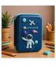 Famyo Blue space Pencil Box  Hard Shell Pencil Case for Boys