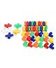 Little Genius Pipe Link Set Multicolour - 45 Pieces 