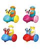 Crackles Press & Go Snail Toy with Cracked Egg Chick Press  High-Quality Push and Go Animal Toy for Babies & Toddlers  Cartoon Style Mini Car  Multicolor