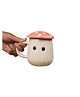 Arte Casa Shroom Sip Mug- Pink