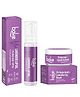 bake 2% Kojic Acid Lavender Brightening Lip kit with lip Balm for Dark & Pigmented Lips with SPF 50 PA++++ with Alpha Arbutin - 15g (Lavender Lip Kit)