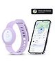 tag8 Kids Wristband with Built-In GPS Tracker, Adjustable Anti-Lost Bracelet for Toddlers, Children & Elders, Soft Protective Watch-Style Band, Compatible Only with Android Devices - Purple