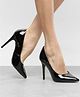 Shoetopia Solid Heel Pumps -  Black