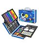 VGRASSP 145 Pcs Space Theme Drawing & Coloring Art Kit For Kids - School Stationery Portable Set With Watercolors Color Pencils Sketch Pens & Oil Pastels - Color May Vary