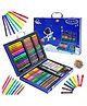 VGRASSP Space Theme 128 Pcs Drawing And Painting Kit For Kids - Complete Art Set With Oil Pastels, Crayons Watercolors Colored Pencils And More - School Stationery Gift - Color May Vary