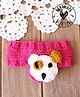 Woonie Hand Knitted Animal Designed Headband - Pink