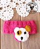 Woonie Hand Knitted Animal Designed Headband - Pink