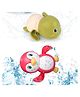 ADKD Swimming Penguin and Turtle Wind Up Bath Toy - Pack Of 2