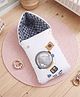 Babyhug Premium 100% Cotton Portable Sleeping Bag Space Theme - White| Breathable & Skin Friendly| Use as Mattress or Carry Nest| Durable Zipper| Travel Friendly| New Born Essential & Gifting Option