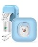 Wembley Toys Bear Mini Bluetooth Printer with 4 Normal Paper Rolls & 2 Adhesive Rolls - Light Blue