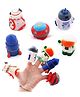 Wembley Toys Vegetables Finger Puppets Pack of 5 -  Multicolor