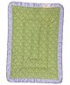 Fabrify 100% Premium Cotton New Born Baby Lacy Cotton Bed |Frill Mattress | Godari | Godali | Crib Sheet | Bedding Set | Godadi | Baby Mattress Rainbow