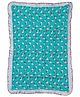 Fabrify 100% Premium Cotton New Born Baby Lacy Cotton Bed |Frill Mattress | Godari | Godali | Crib Sheet | Bedding Set | Godadi | Baby Mattress Rainbow