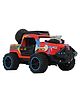 Tak Tak Toys 1:32 Die-Cast Off-Road Monster Car Toy Vehicle  with Light & Sound, Pull Back Action Car With Metal Body - Red