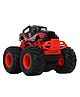 Tak Tak Toys 1:64 Die-Cast Turbo Truck Toy Monster Truck with Big Wheels &  Metal BodyBody - Black & Red