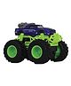 Tak Tak Toys 1:64 Die-Cast Turbo Truck Toy Monster Truck with Big Wheels &  Metal Body  - Purple & Green