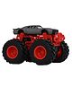 Tak Tak Toys 1:64 Die-Cast Turbo Truck Toy Monster Truck with Big Wheels &  Metal Body  - Grey & Red
